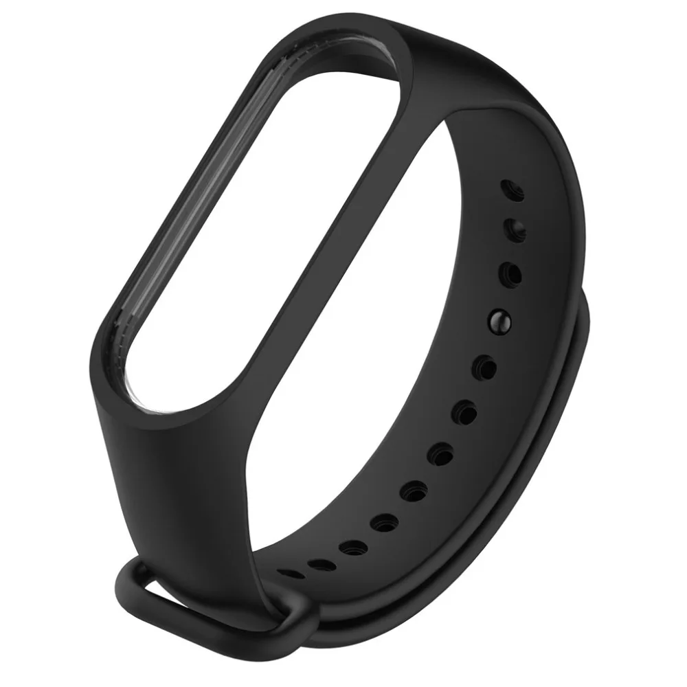 Силиконовый ремешок для Xiaomi Mi Band 3 и Защита экрана браслет на запястье