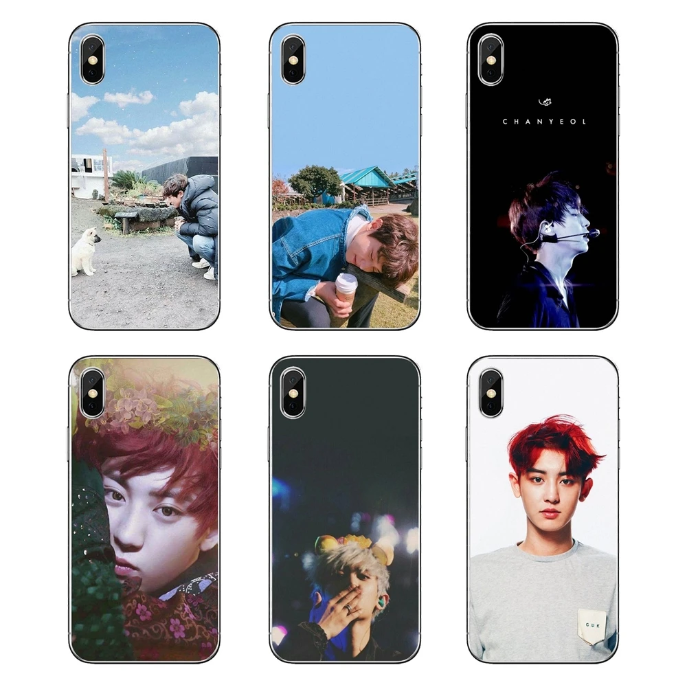 Для Motorola Moto x4 E4 E5 G5 G5S G6 Z Z3 G3 C Play Plus прозрачный мягкий Чехлы Chanyeol Чан Ёль
