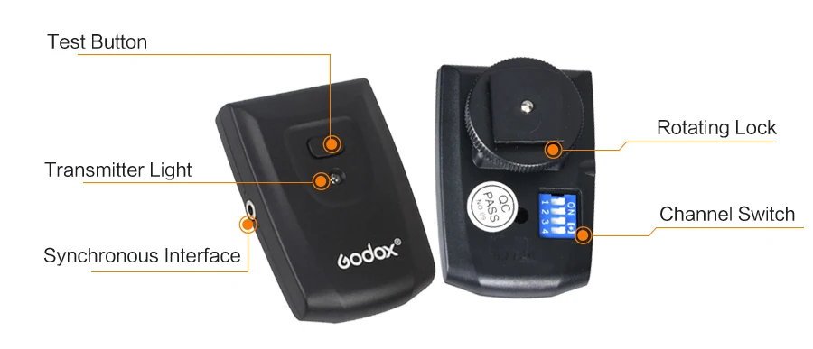 Godox TT520 II Flash TT520II встроенный 433 МГц беспроводной сигнал+ цветной фильтр Стандартный передатчик RT для Canon Nikon DSLR камер