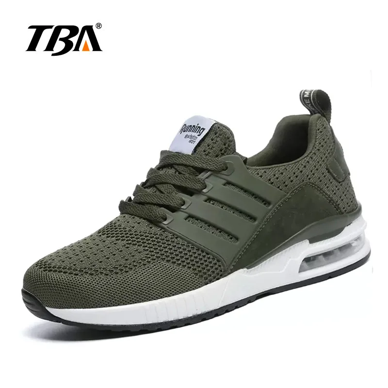 Новинка 2019 мужские кроссовки для мужчин резиновая черная обувь бега армейский