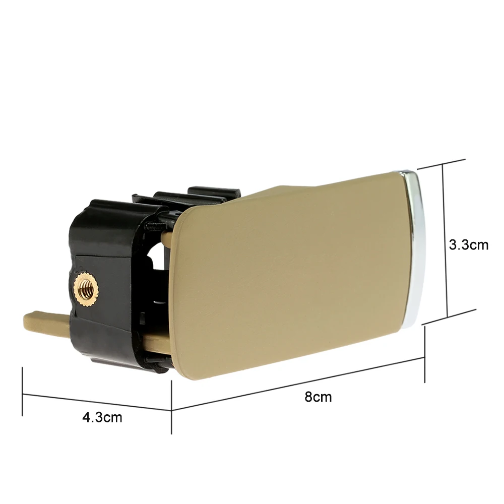 Автомобильный стиль левый привод перчаточный ящик Крышка Ручка Открытый/замок
