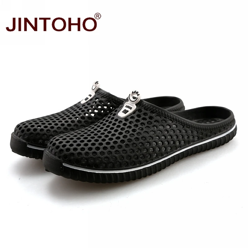 Мужские и женские шлепанцы jintoho летние дышащие для пляжа|Тапочки| |