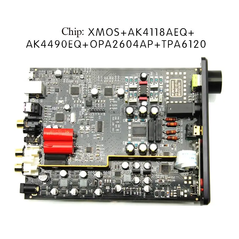 FX-AUDIO DAC-X7 XMOS AK4490EQ USB DAC декодер HiFi аудио усилитель для наушников DSD256 OPA2604 TPA6120