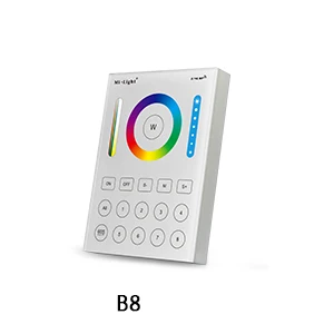 B8 Remote Miboxer 9 Вт RGB+ CCT светодиодный светильник для сада DC24V/AC86~ 265 В IP65 Водонепроницаемый светодиодный светильник для улицы с Wi-Fi совместимым 2,4G беспроводным пультом дистанционного управления - Испускаемый цвет: B8 Remote