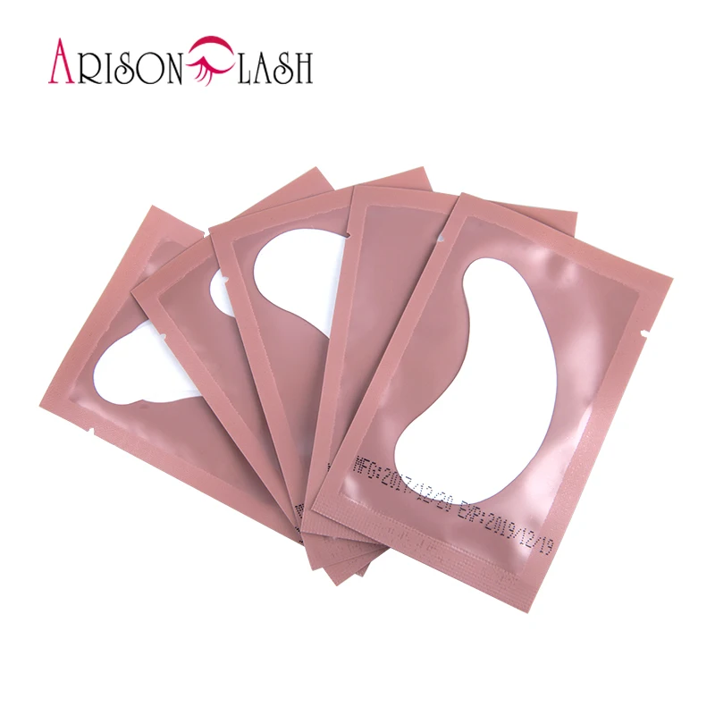 Накладки под глаза Arison большие накладки для наращивания ресниц 20/50/100 наклейки