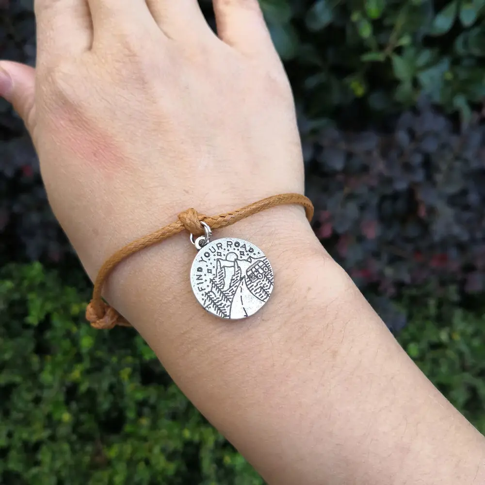 SanLan 12 шт. браслет для путешествий и походов|Цепочки браслеты| |