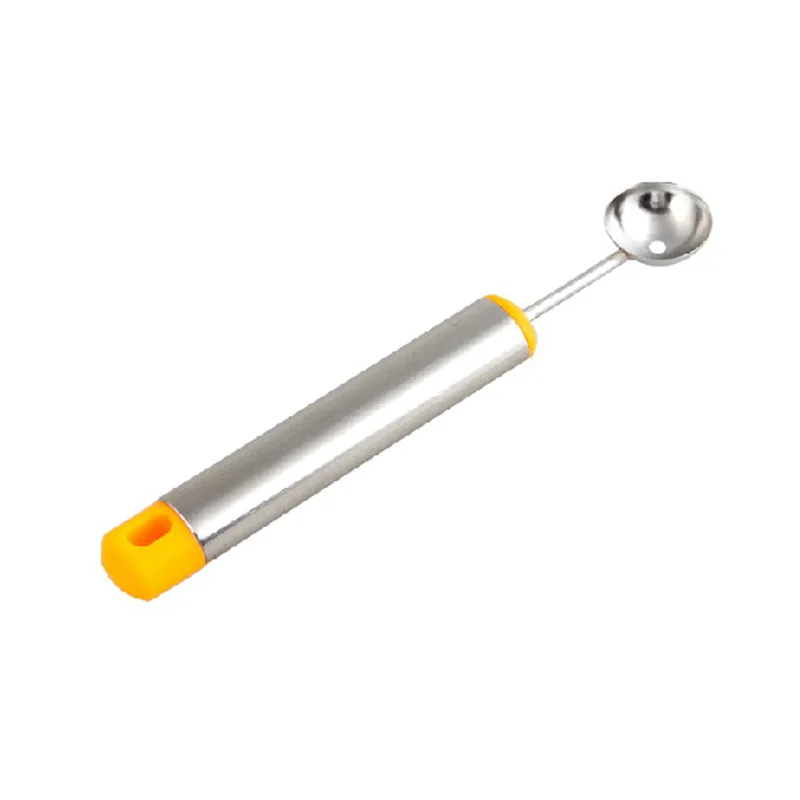 Из нержавеющей стали дыни мяч Совок Фрукты Ложка мороженого scooper новый мороженое