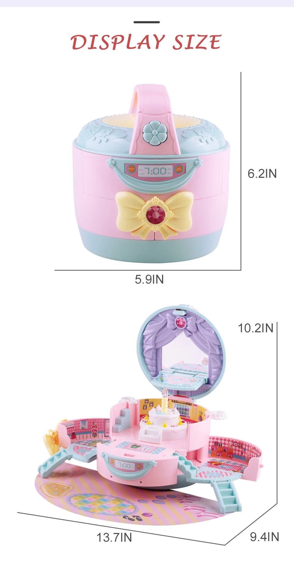 Diy dream baby doll дом милый дом музыка пластиковая мини-мебель для комнаты миниатюрный кукольный домик для игрушек куклы дети девочки дети