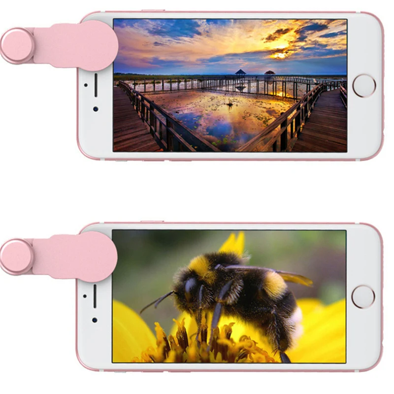 Fisheye Lens For Cellphone 180 Degree fisheye Camera Super Wide angle Macro HD 3 IN 1 Mobile Lenses xiaomi note 5 Pro Len | Мобильные