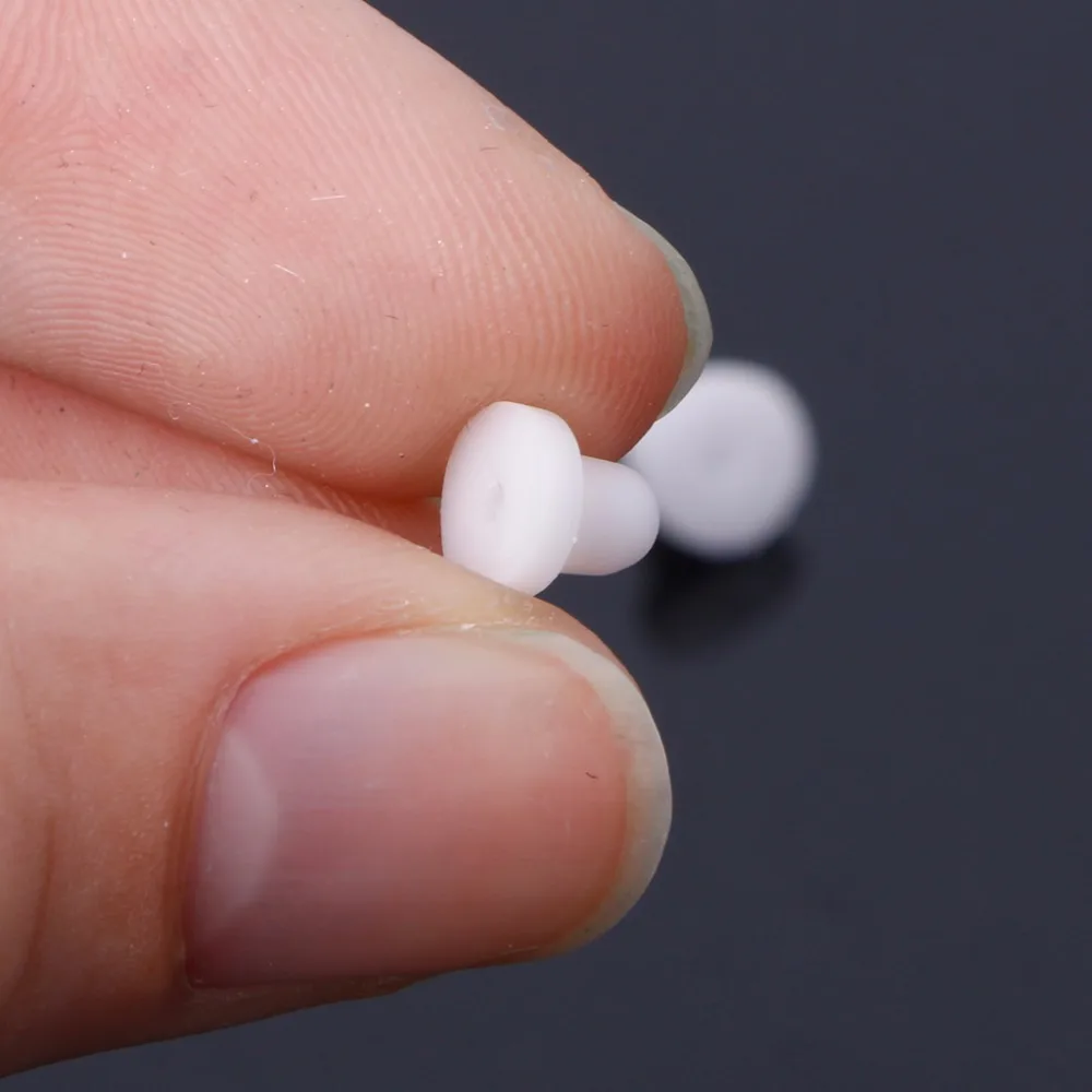 100 шт Анти боль серьги задняя подушка колодки силиконовые подушки для клипсы