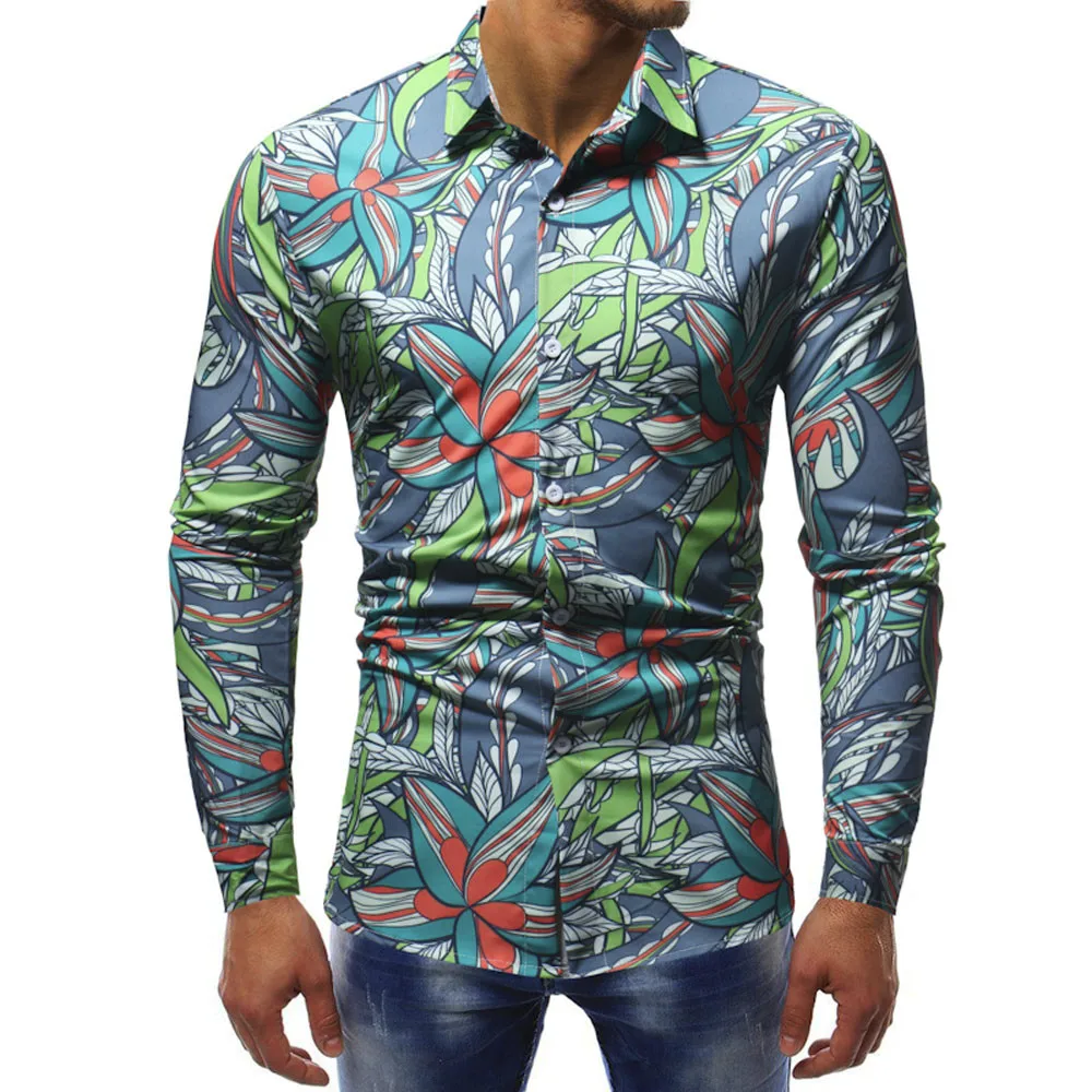 Мужская модная блузка с длинным рукавом деловая социальная рубашка однотонная