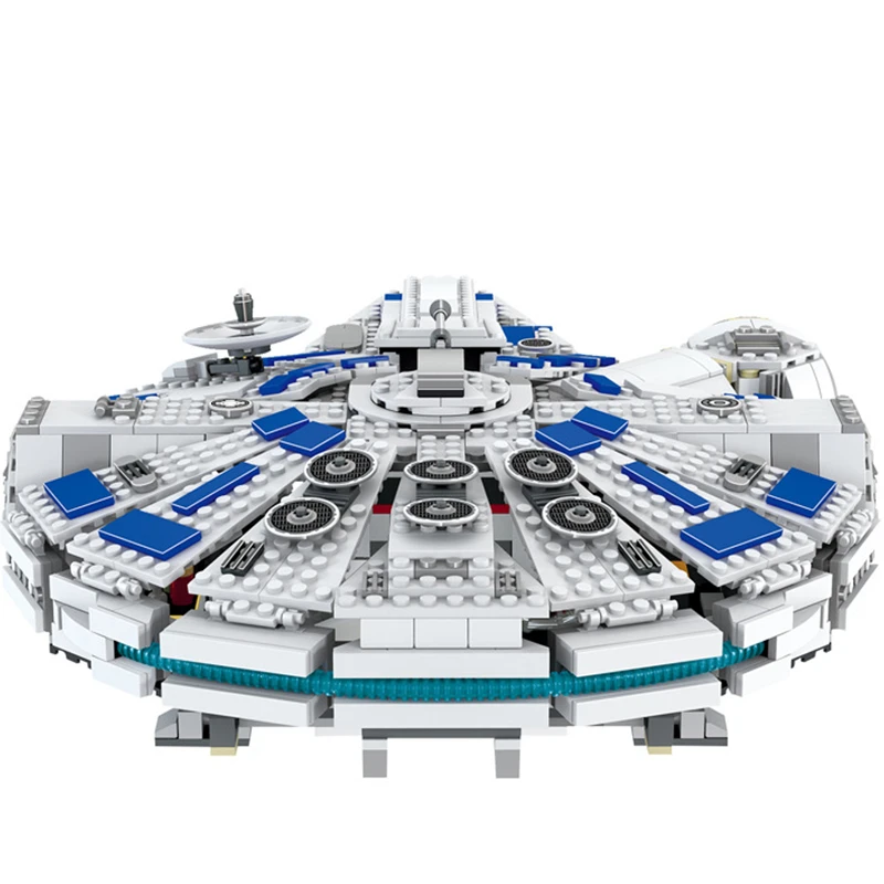 Звездные войны война Kessel Run Millennium Сокол истребитель строительные блоки StarWars наборы Кирпичи Детские игрушки Marvel Совместимость