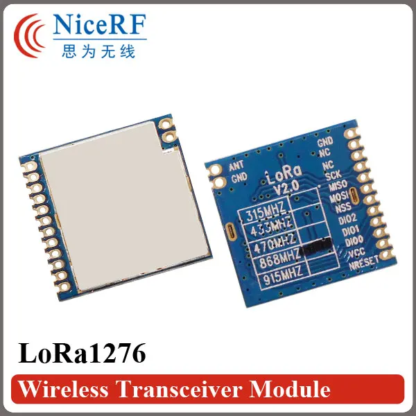 (20 шт./лот) 100 мВт 20 дБм LoRa1276 изготовлено чипом SX1276 LoRa в 868 МГц с антенной расстояние