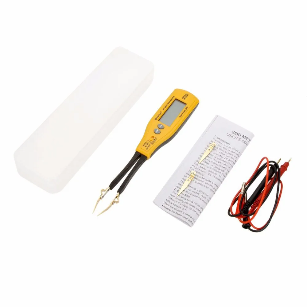 HoldPeak DC Vlotage Resistance Capacitance SMD Tester Meter Professional SMT component Digital Multimeter 990A | Инструменты