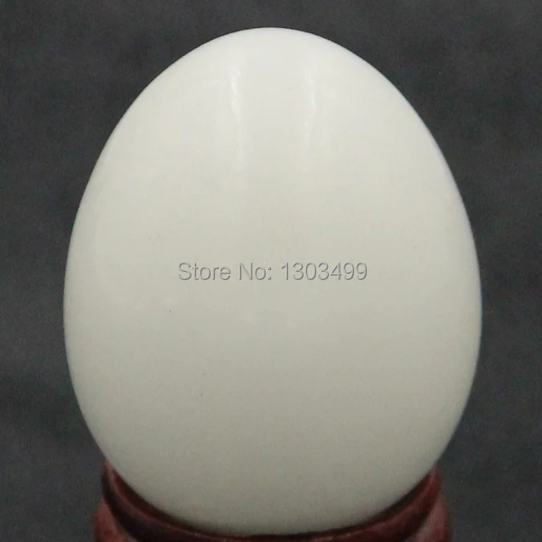 Натуральный камень 34x44 мм сфера белого нефрита лечение яиц ремесла рейки для