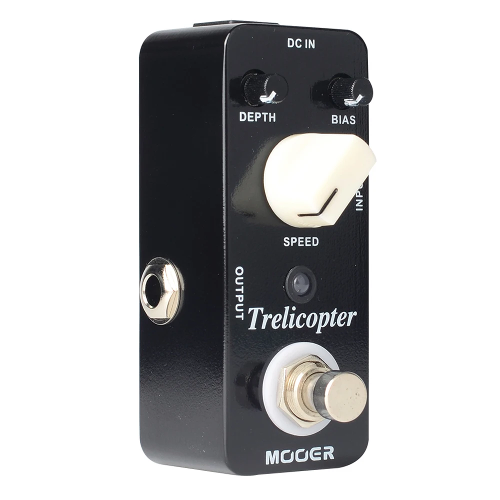 Mooer Trelicopter Tremolo Electirc Guitar Effects Pedal True Bypass BIAS Knob MTR1 | Спорт и развлечения