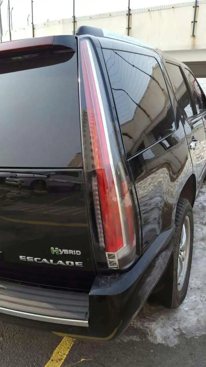 KOWELL стайлинга автомобилей Хвост светильник для Cadillac Escalade 2008 2009 2012 2013 светодиодный задний фонарь DRL светодиодный светильник бар
