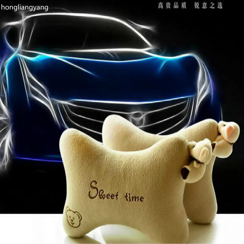 

universal SUV car neck support protect mat pad Cartoon 2pcs/lot FREE SHIPPING