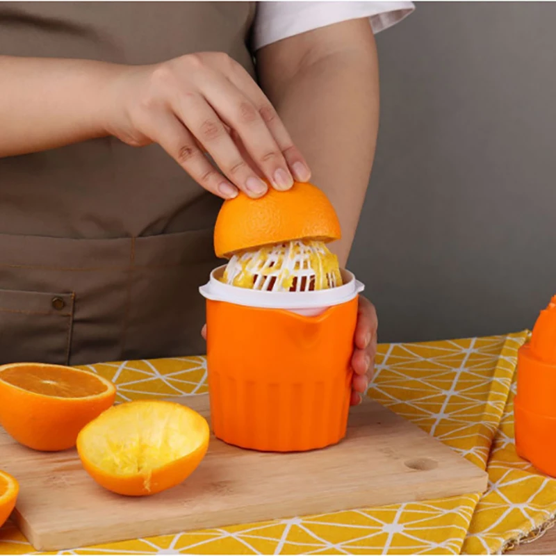 Ручная Соковыжималка соковыжималка для фруктов пластиковый Ручной пресс