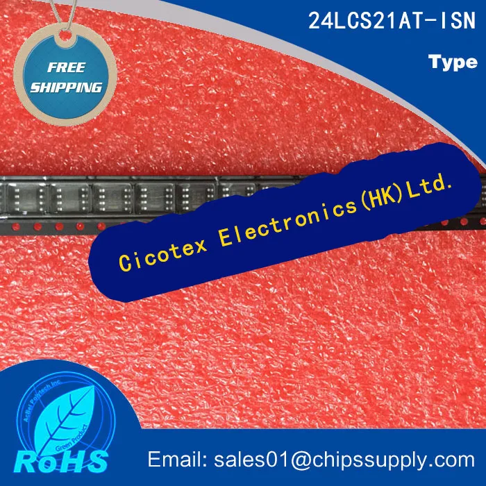 10 шт./лот 24lcs21at is 24LCS21A I SN IC EEPROM 1K I2C 400KHZ 8soic|shipping law|lots wholesaleshipping courier |