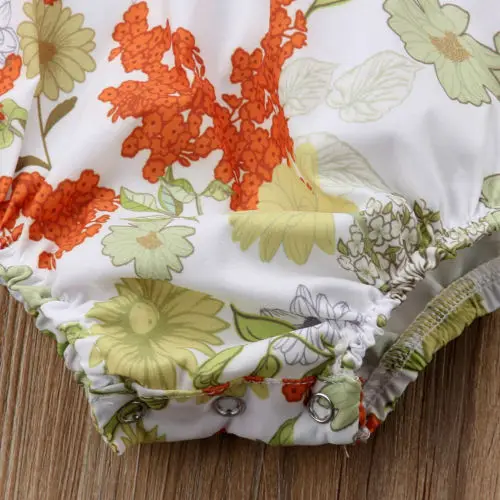 2018 Новый брендовый боди пляжный костюм для новорожденных девочек комбинезон