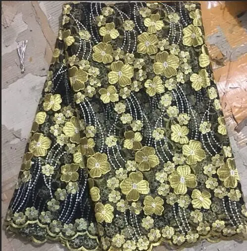 Новинка 2021 французские нигерийские кружева ткани высокого качества тюль