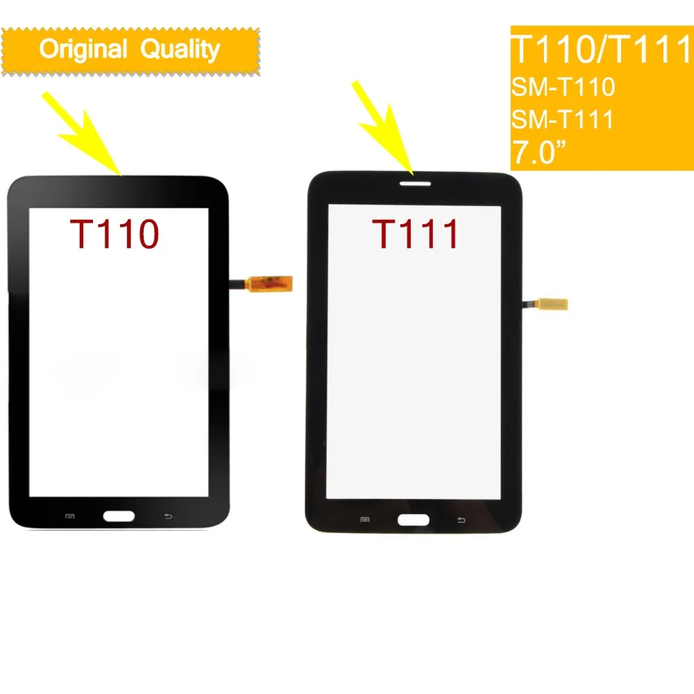 Оригинальный сенсорный экран для Samsung Galaxy Tab 3 Lite 7 0 с дигитайзером переднее стекло