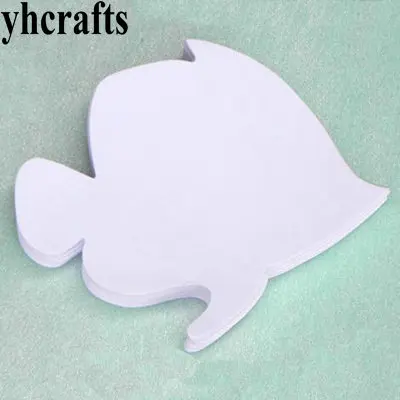 100PCS fish 100 PCS/LOT.9 дизайн Бумага свободная форма детского сада декоративно-прикладного искусства материалы для рукоделия вырез бумажный трафарет граффити рисунок boardoem - Цвет: 100PCS fish