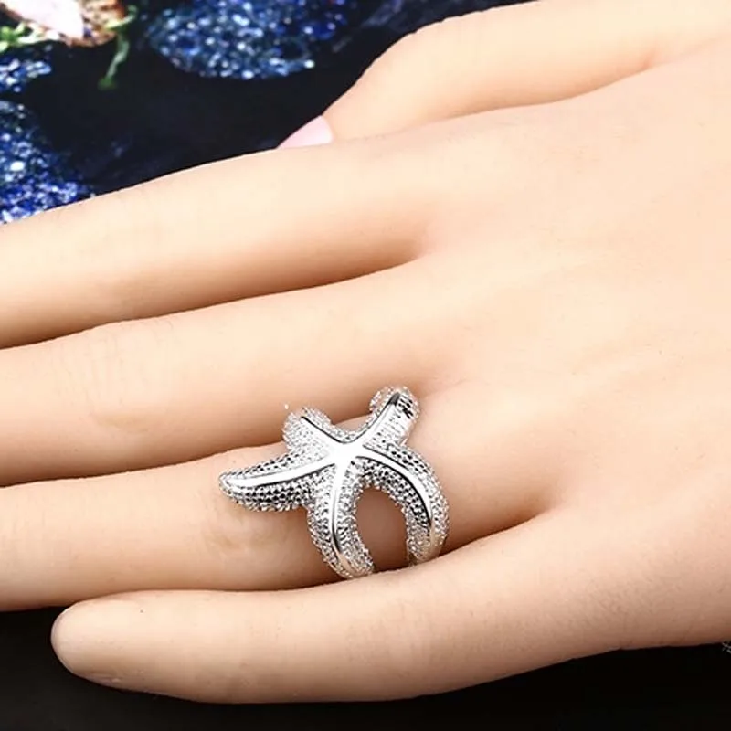 WLP Brand Cute Sea Star Designs Super Lovely And Have A Sense Of Design Young Ladies Girl Favorite Best Gift For Birthday A1138 | Украшения
