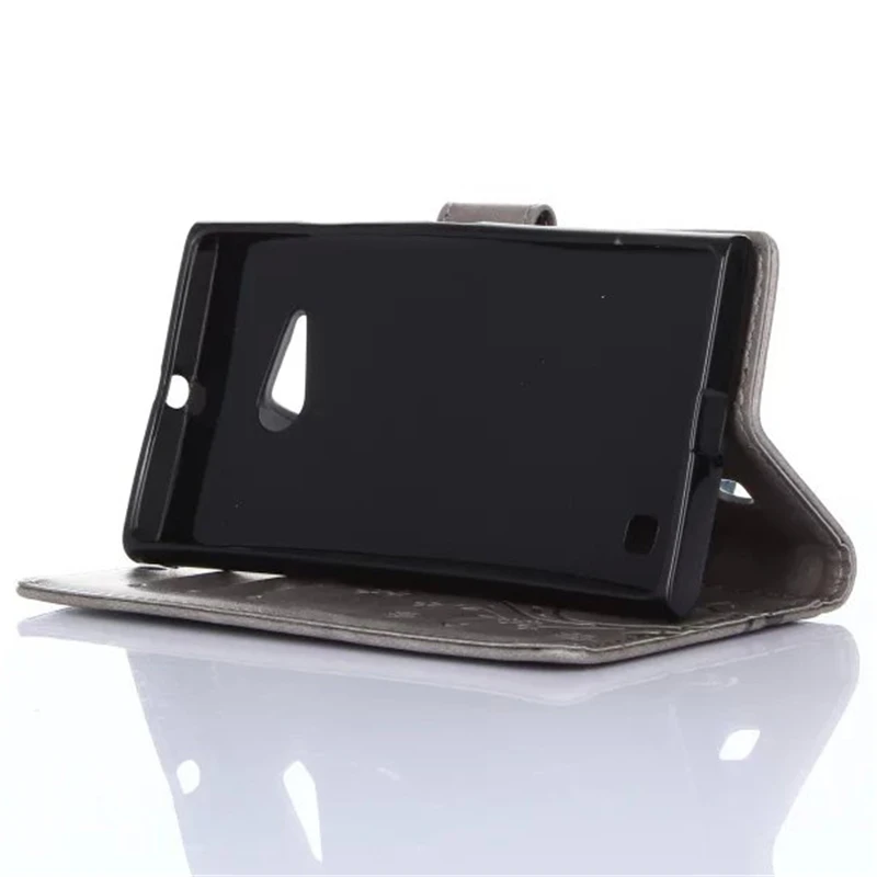 Чехол бумажник JYERAECOM из искусственной кожи с откидной крышкой для Nokia Lumia 630 RM 978 635