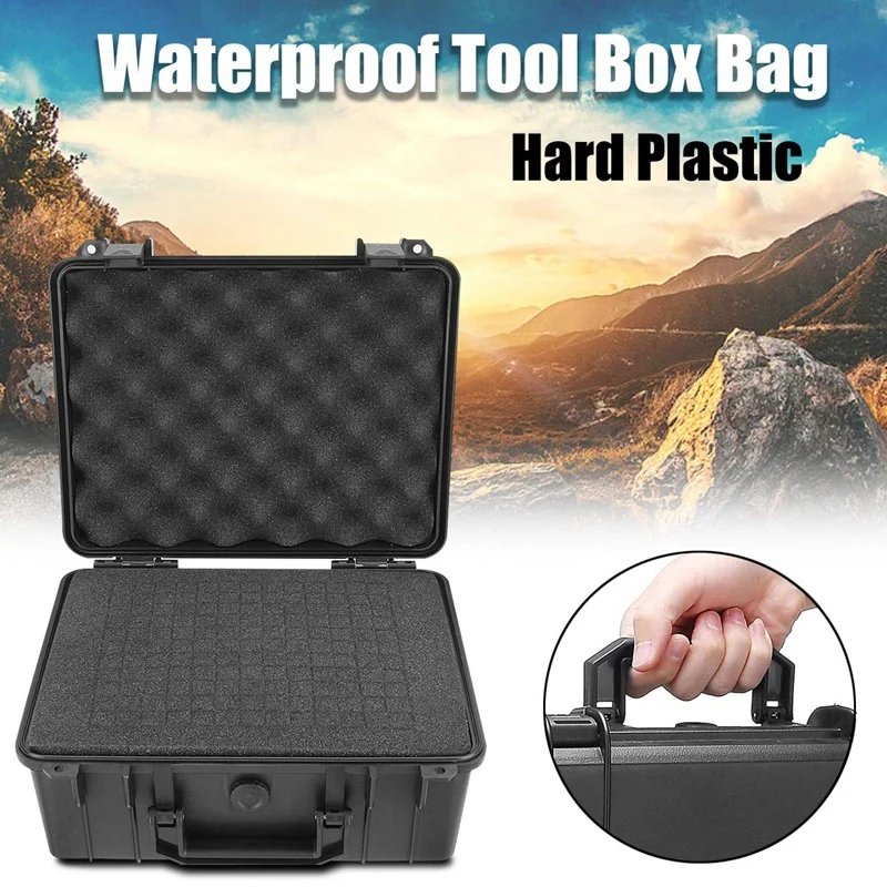 Outdoor Abs Waterproof Drying Box Safety-Equipment Box Portable Outdoor Survival Toolbox Dustproof And Explosion-Proof Collisi