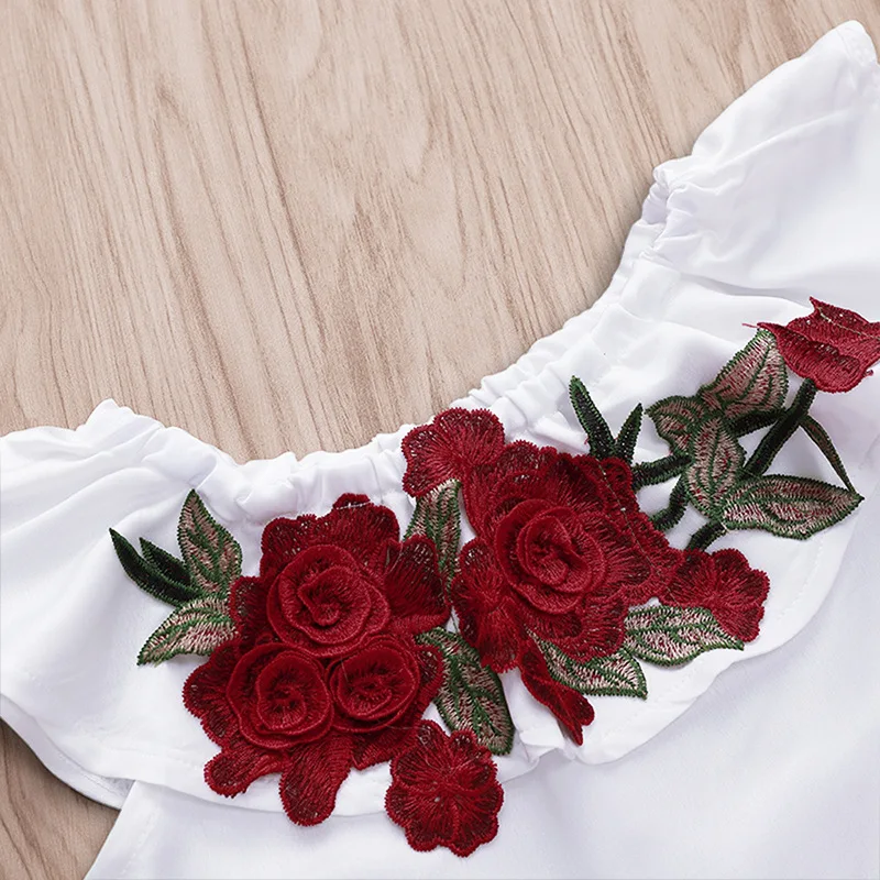 Комплект летней одежды для маленьких девочек комплект из 2 предметов футболка с