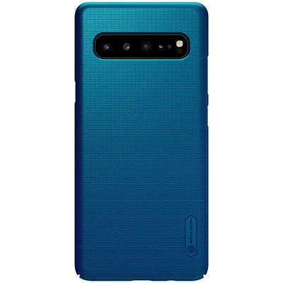Чехол NILLKIN для samsung S10, 5G, версия 6,7 дюйма, суперматовый защитный жесткий чехол на заднюю панель для samsung S10 plus - Цвет: Peacock blue