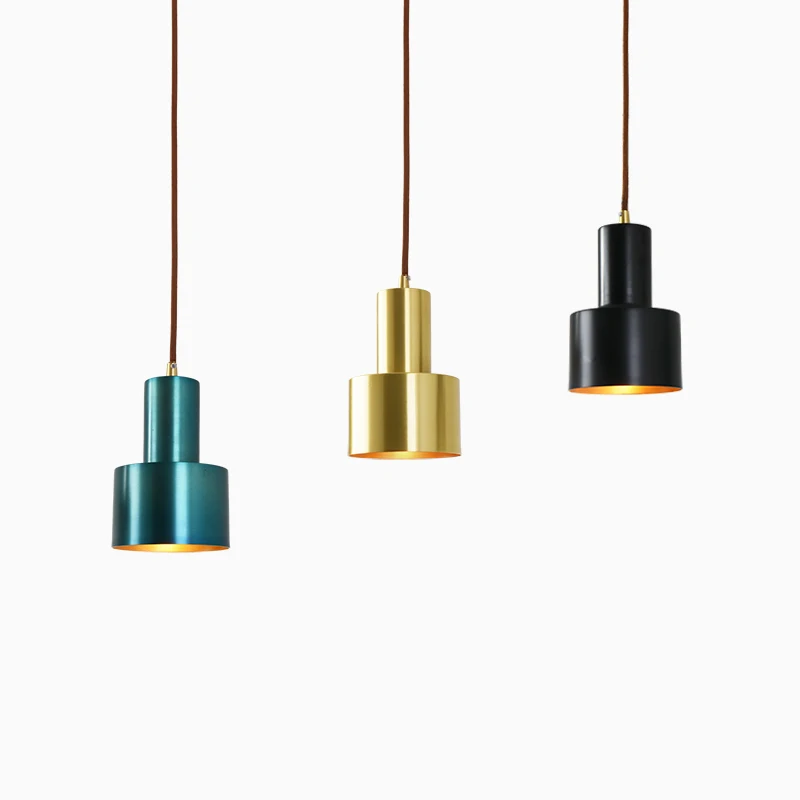 Маленькая латунная Крестовая люстра 3 цвета датская Скандинавская ins wind для