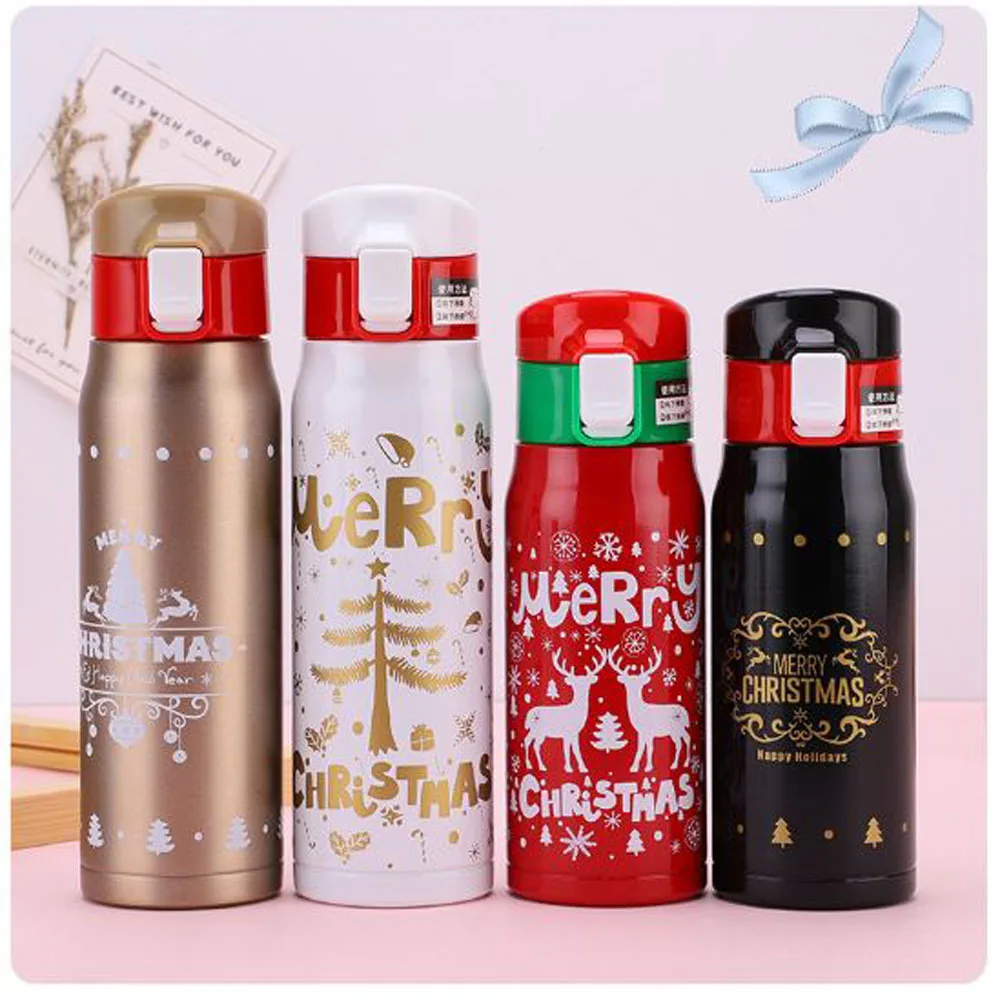 Новый термос бутылка с двойными стенками вакуумная изоляция 304 нержавеющая сталь