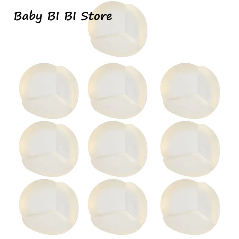 

10Pcs Children Safety Collision Angle Spherical Transparent Protective Corner