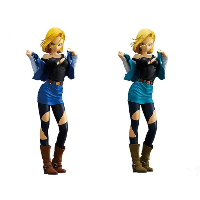 25 см Драконий жемчуг Z Android 18 Гламурная война издание ПВХ фигурка Коллекционная