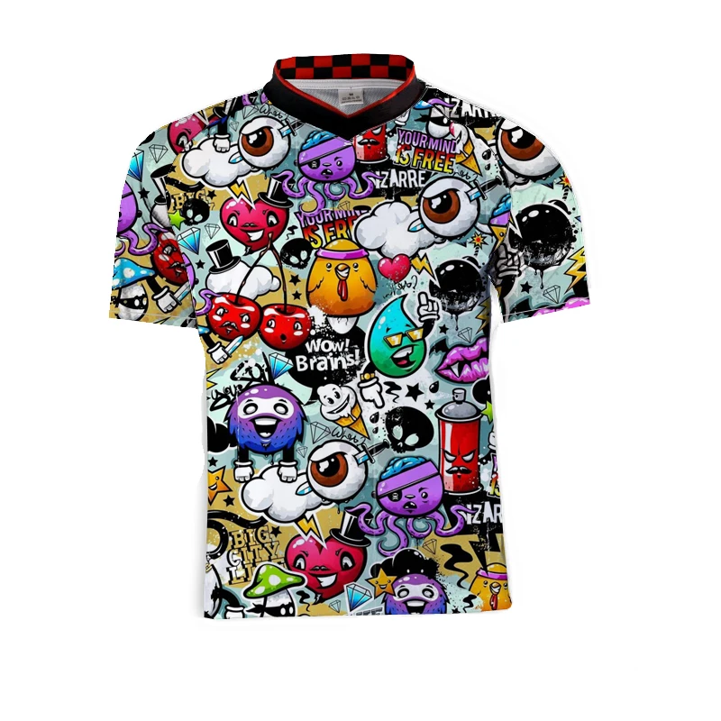 

jersey cycling 2019 mtb jersey short sleeve mtb motocross jersey mtb shirt maillot vtt downhill jersey mtb downhill shirt Off Ro