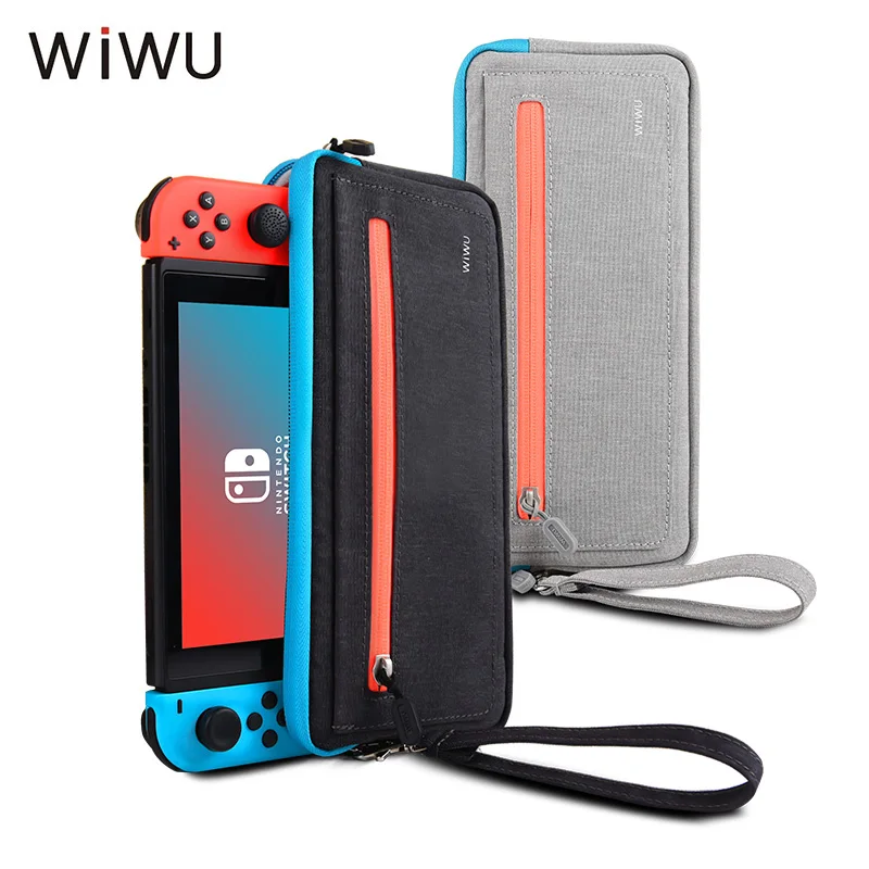 Чехол WIWU для Nintendo Switch портативный дорожный переноски сумка хранения NS консоль с 5