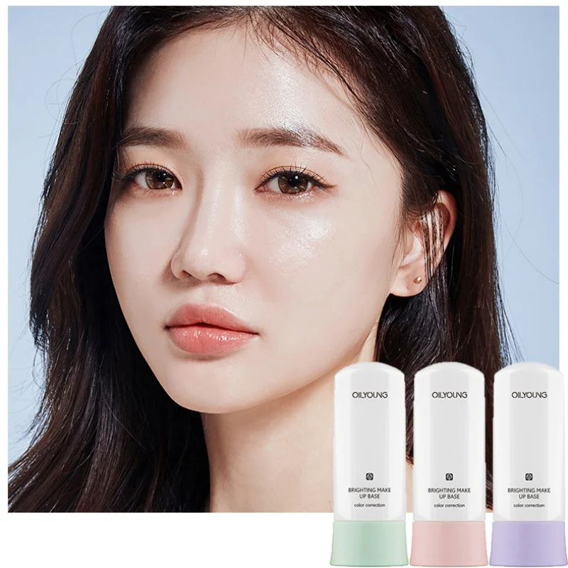 3 цвета основа для Макияжа Косметический Осветляющий консилер щек масло-контроль