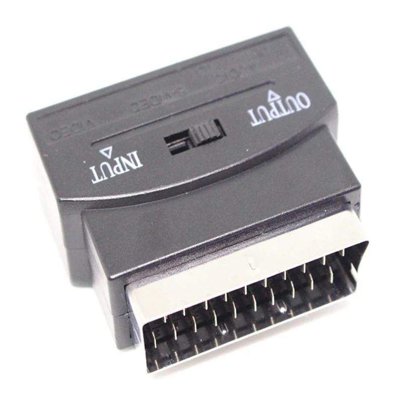 21 pin SCART евро вилка цветная линия головка для AV пояса монтажная плата адаптер