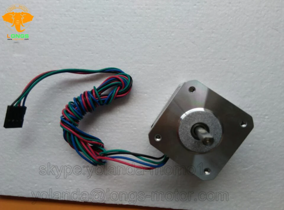 

Stepper Motor 5PCS Nema17 1.7A 40mm 57oz.in 1m cable W Connector 3D Printer