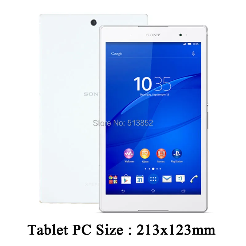 Закаленное Стекло для sony Xperia Z3 планшет компактный 8 дюймов Экран протектор высокопрозрачное Взрывобезопасное защитное ЖК-дисплей пленка для передней панели