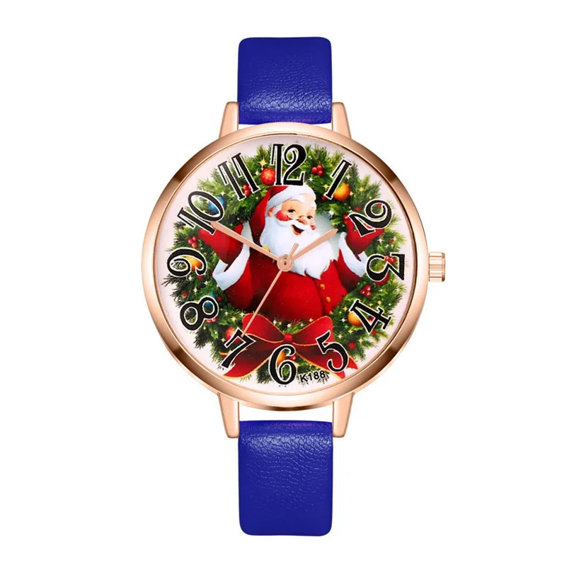 Quartz Wristwatches Модные часы для женщин Рождество Санта Клаус Высокое качество Женские кварцевые наручные часы zegarek damski relojes para mujer 4FN - Цвет: Quartz Wristwatches