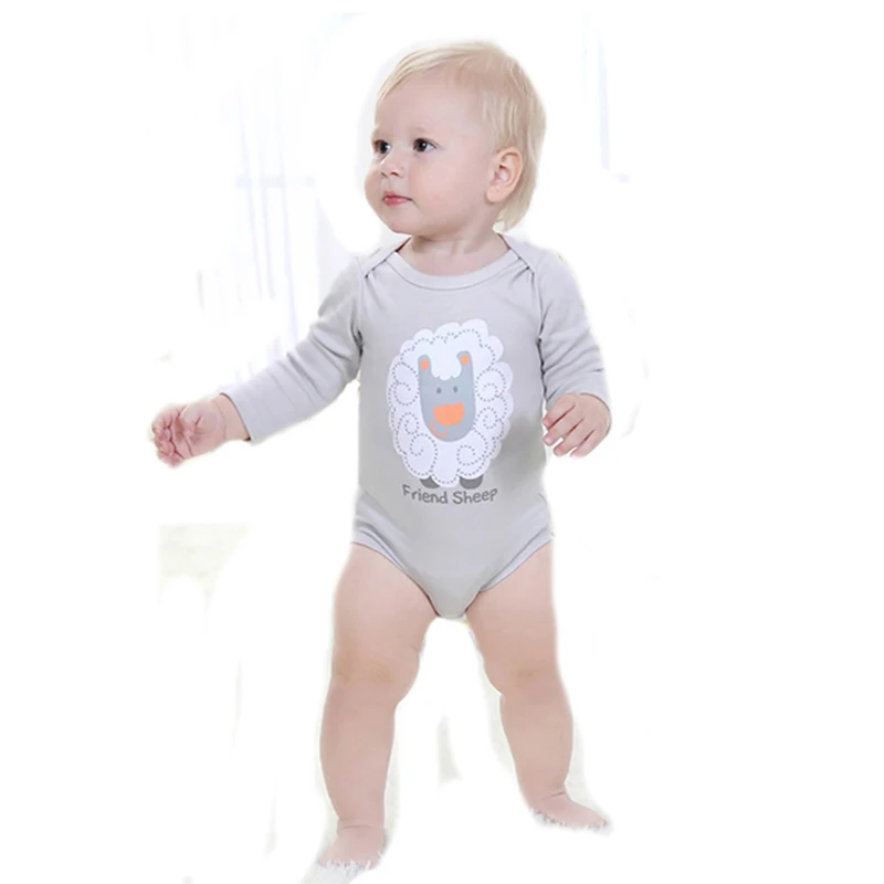 Комбинезон SOSOCOER для новорожденных мальчиков с длинными рукавами комбинезон