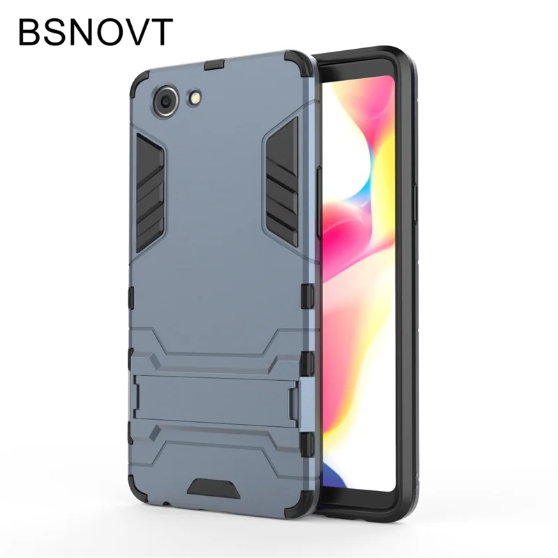 Чехол для Oppo Realme 1 CPH1859 CPH1861 силиконовый + пластиковый чехол с подставкой BSNOVT |