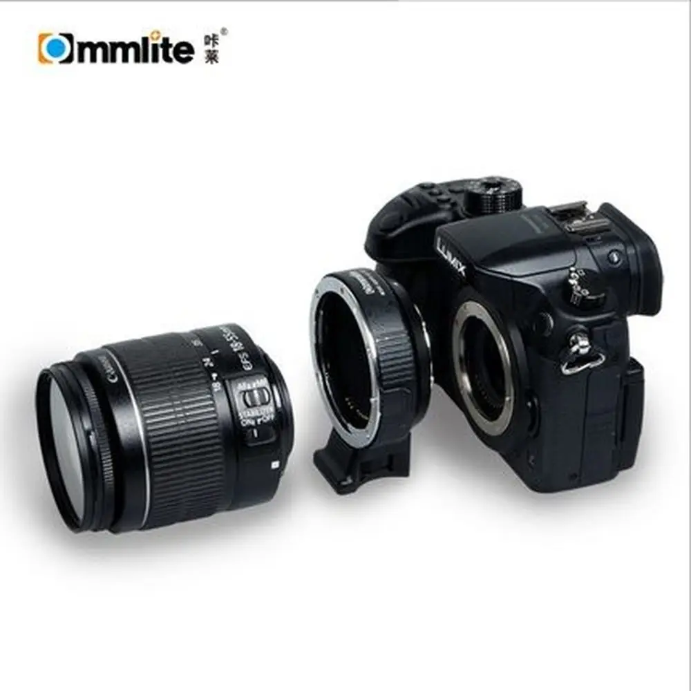 Адаптер объектива Commlite CM-AEF-MFT AF для Canon EF EF-S объектив камеры M4/3 MFT GH4 GH5 GF6 GX1 GX7 EM5 EM1