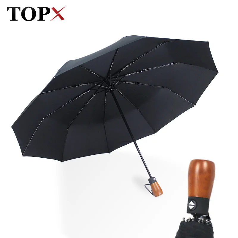 Зонт TOPX женский Автоматический ветрозащитный большой зонт от дождя для гольфа