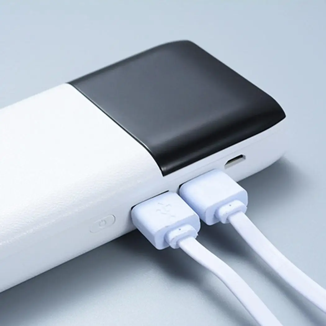 Двойной USB банк питания 20000Mah портативный Аварийная Внешняя батарея телефон