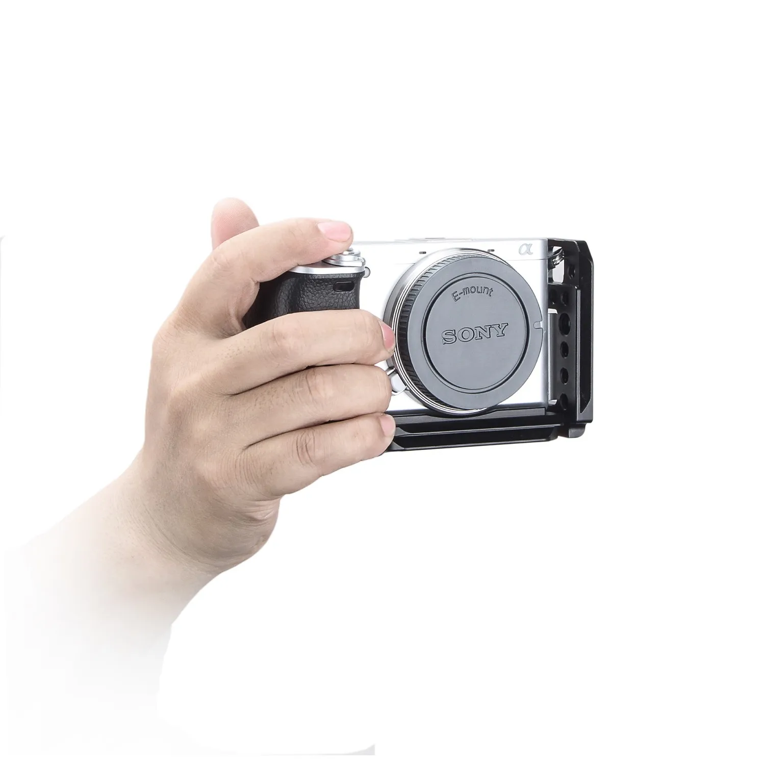 EachRig L-Bracket camera cage for Sony a6400, a6000, Arca-Type compatible dovetail plate free shiping drop shipping